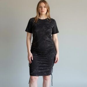 PINK Victoria's Secret Black T-Shirt Dress